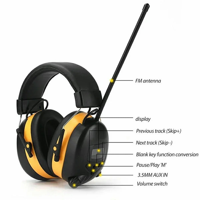 6605 Active Noise Cancelling Gaming Headset Bluetooth-Compatible Over-Ear Headphones - 3