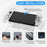 For Nintendo Switch OLED Crystal Clear Case with Stand Game Console Protective Cover Shell - Handle Raised Version - 3