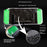 For Nintendo Switch OLED Crystal PC Case Diamond Pattern Split Design Protective Cover - 3