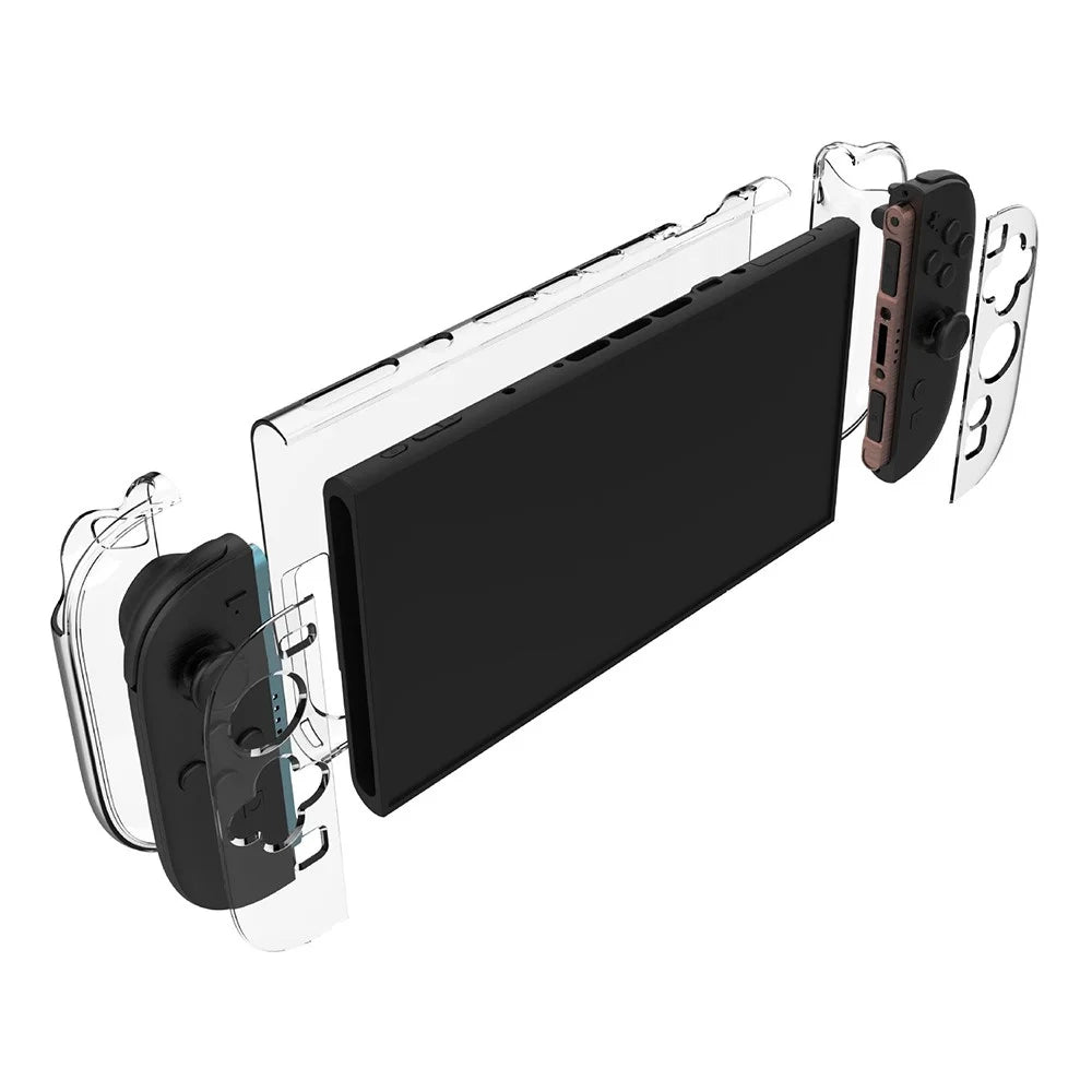 For Nintendo Switch 2 Protective Case Game Console Crystal Clear PC Cover Anti Shock - 3