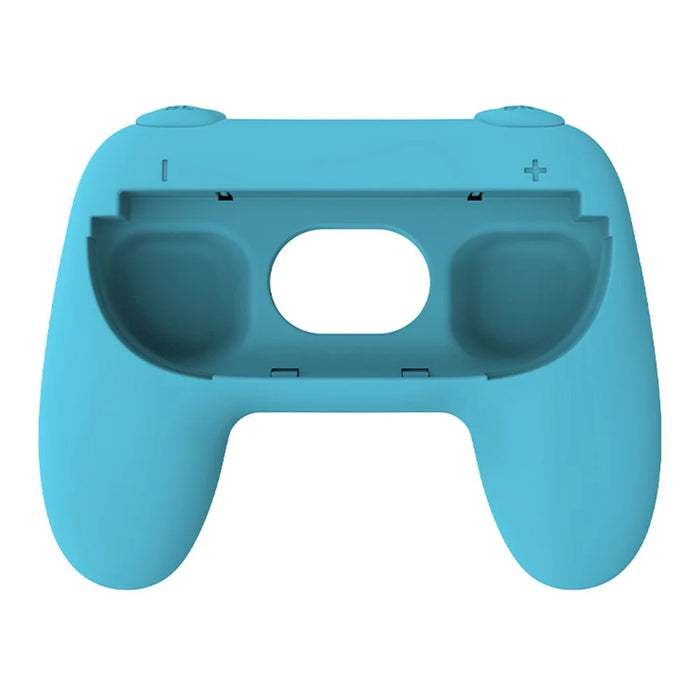 For Nintendo Switch 2 Controller Holder 1Pair Left Right Handle Joy-Con Grip Shock Resistant - Blue+Orange - 2