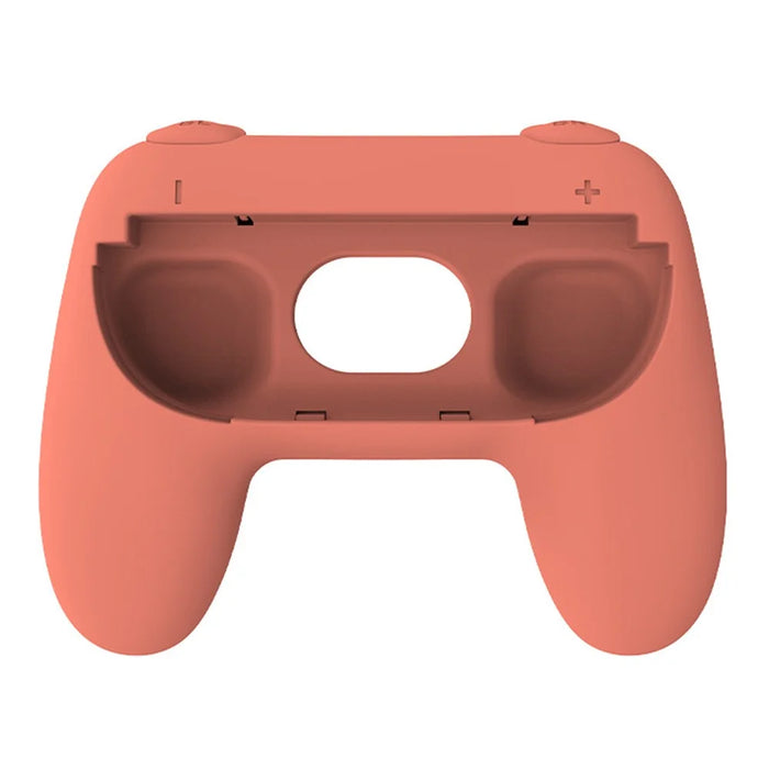For Nintendo Switch 2 Controller Holder 1Pair Left Right Handle Joy-Con Grip Shock Resistant - Blue+Orange - 3