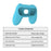 For Nintendo Switch 2 Controller Holder 1Pair Left Right Handle Joy-Con Grip Shock Resistant - Blue+Orange - 4