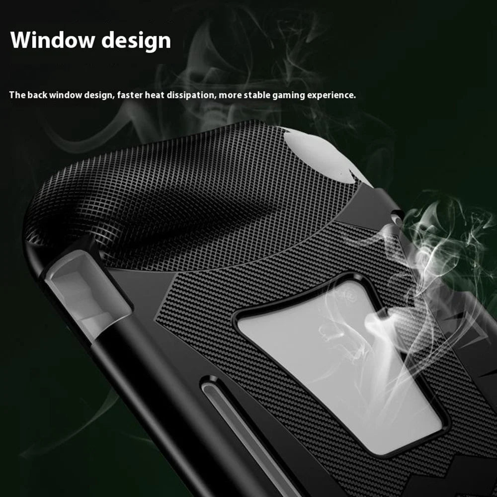 For Nintendo Switch Lite Case Carbon Fiber Texture TPU Anti Drop Console Protective Cover - Black - 7