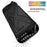 For Nintendo Switch 2 Console Case with Stand TPU + PC Detachable Protective Cover Accessory - Black - 7