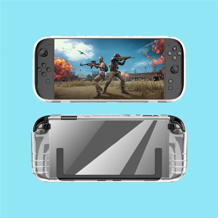 For Nintendo Switch 2 Console Case Clear TPU Integrated Anti Drop Full Protection Cover - 2