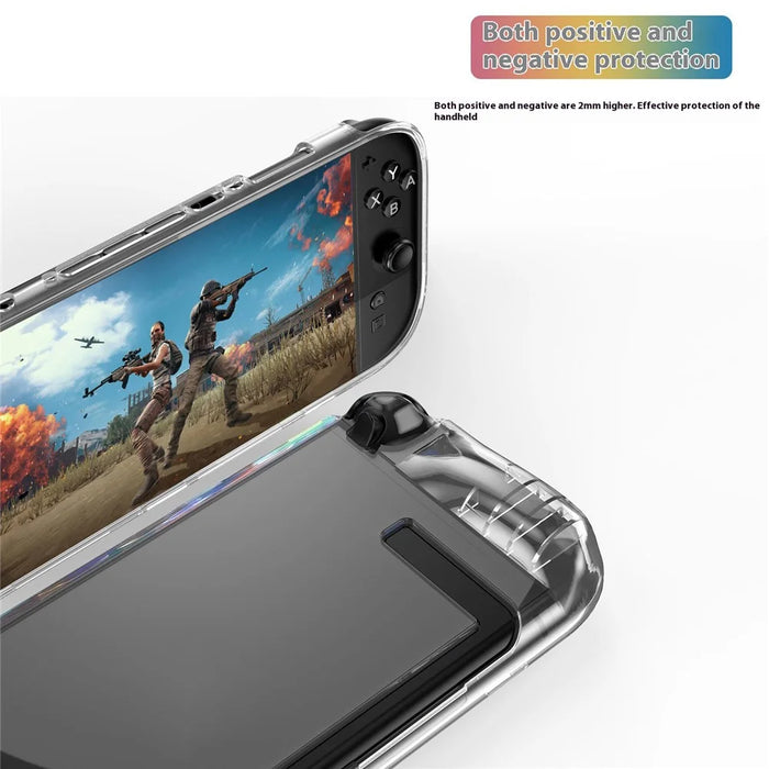 For Nintendo Switch 2 Console Case Clear TPU Integrated Anti Drop Full Protection Cover - 6