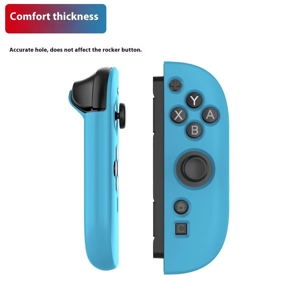 1Pair Silicone Cover for Nintendo Switch 2 Controller Protective Case Game Console Joy-Con Handle Sleeve - Black - 6
