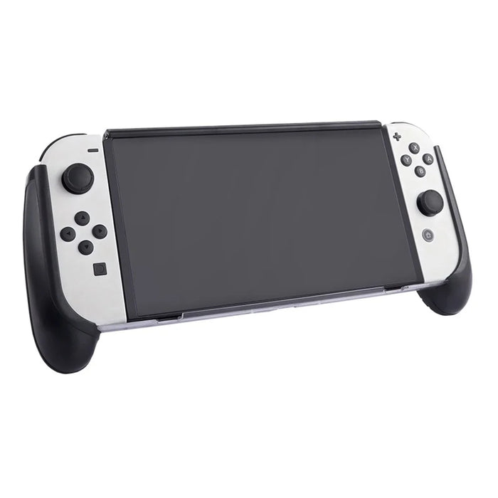 For Nintendo Switch OLED Case Dock Compatible Crystal PC Shockproof Protective Cover - 2