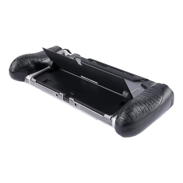 For Nintendo Switch OLED Case Dock Compatible Crystal PC Shockproof Protective Cover - 3