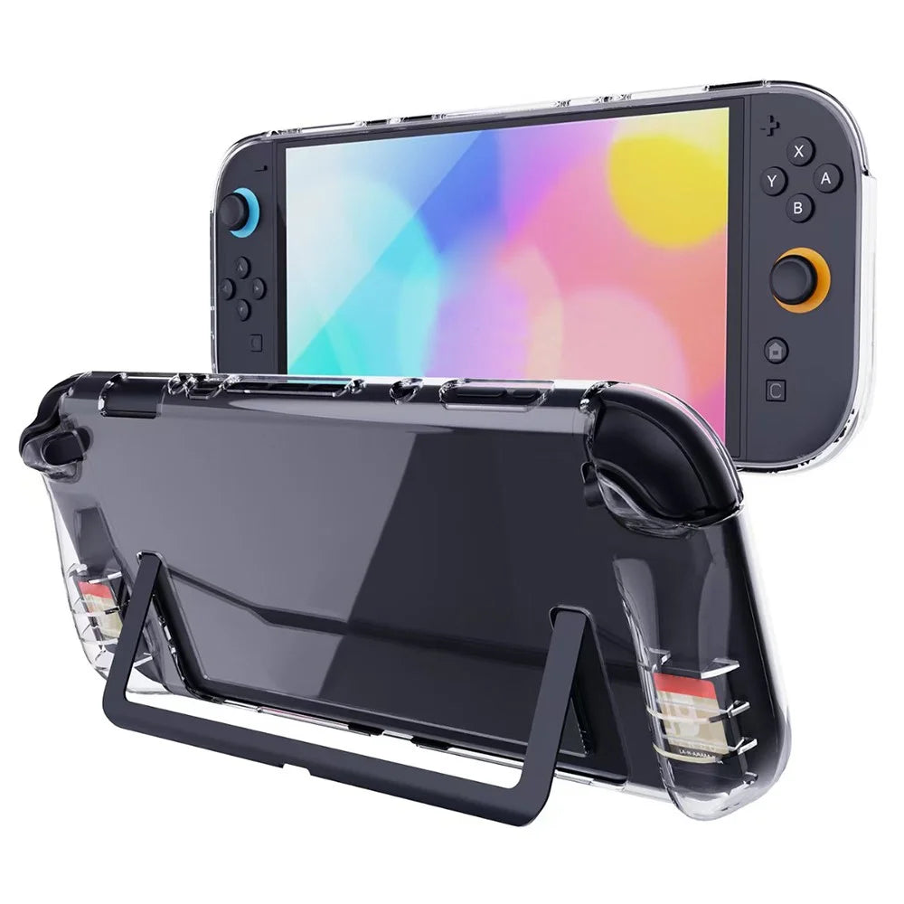 For Nintendo Switch 2 TPU Case Transparent Shockproof Slim Protective Cover - 1