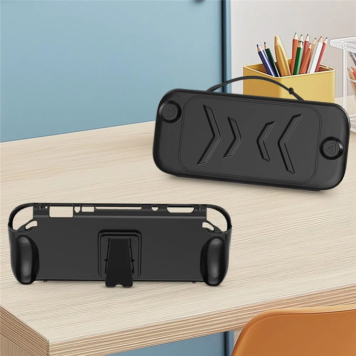 JYS JYS-NS2272 For Nintendo Switch 2 / Switch / Switch OLED TPU+ABS Protective Case Detachable Cover with Stand - 6