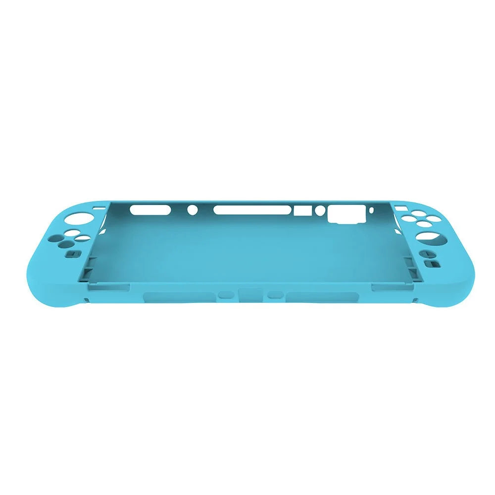 For Nintendo Switch 2 Silicone Case Full Coverage Anti Drop Soft Protective Cover - Blue - 3