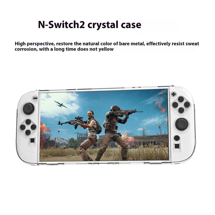 PGTECH GP-365 For Nintendo Switch 2 Game Console Detachable Protective Case Transparent PC Shell - 3