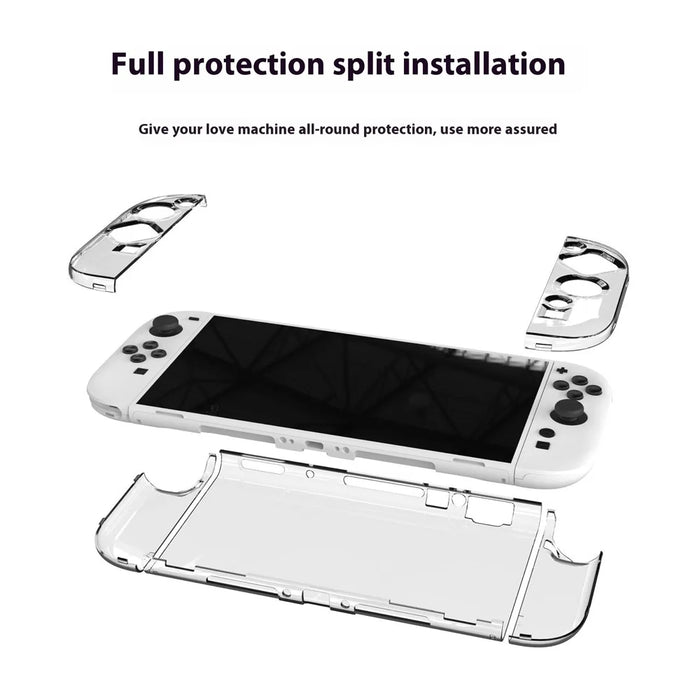 PGTECH GP-365 For Nintendo Switch 2 Game Console Detachable Protective Case Transparent PC Shell - 6