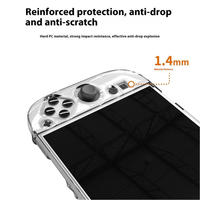 PGTECH GP-365 For Nintendo Switch 2 Game Console Detachable Protective Case Transparent PC Shell - 7