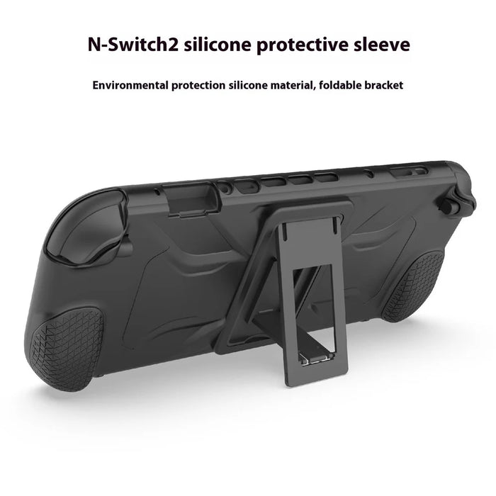 PGTECH GP-366 For Nintendo Switch 2 Console Silicone Case with Kickstand Anti Slip Protective Cover - 4