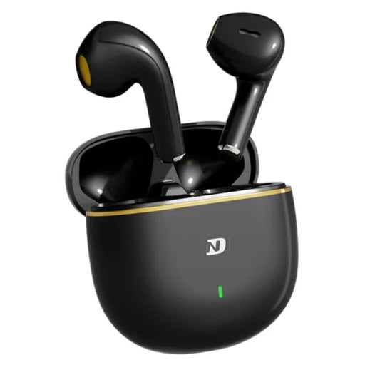 ND Air 3 Bluetooth-Compatible 5.4 True Wireless Earbuds 13mm Dynamic Driver Semi In Ear HiFi Headphones - Black - 1