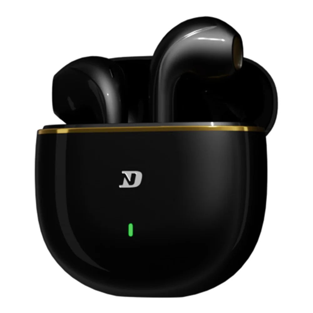 ND Air 3 Bluetooth-Compatible 5.4 True Wireless Earbuds 13mm Dynamic Driver Semi In Ear HiFi Headphones - Black - 2