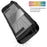 For Nintendo Switch 2 Game Console Shockproof Cover Crystal Clear TPU  + PC Protective Case - Black - 4