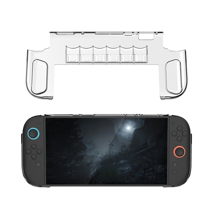 DOBE TNS-3155 For Nintendo Switch 2 Game Console Crystal Clear PC Protective Case with Game Card Slot - 3