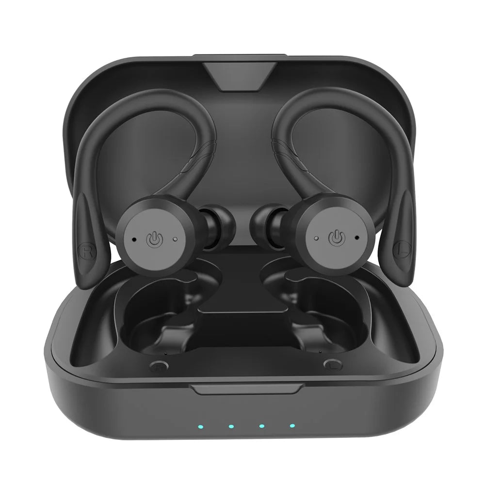 BE1032 Earhook TWS Earbuds Bluetooth-Compatible 5.0 Headset IPX7 Waterproof Sport Stereo Wireless Earphones - 4