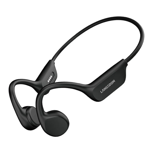 LANGSDOM BE17 IPX8 Waterproof Bone Conduction Bluetooth-Compatible Headphones Built In 32G Storage - 1