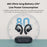 LANGSDOM TS05 Wireless Bluetooth-Compatible Earphone with Microphone Ear Hook Music Call Headset - Black - 3