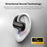 LANGSDOM TS05 Wireless Bluetooth-Compatible Earphone with Microphone Ear Hook Music Call Headset - Black - 5