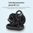 LANGSDOM TS05 Wireless Bluetooth-Compatible Earphone with Microphone Ear Hook Music Call Headset - Black - 6