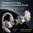 LANGSDOM TS17 Wireless Bluetooth-Compatible Earphones Ear Hook Open-Ear Design Waterproof Headset with Microphone - Beige - 3