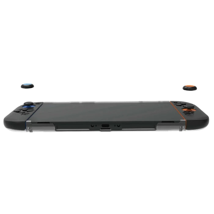 HBS-2817 For Nintendo Switch 2 Back Cover 3 In 1 Joy-Con Controller Anti Scratch Protective Case - 5