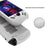 For Lenovo Legion Go S Handheld Game Console Silicone Case Impact-Resistant Soft Protective Cover - White - 4