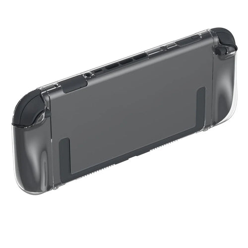 For Nintendo Switch 2 Protective Case Game Console Clear Anti Scratch TPU Cover with 6 Game Card Storage Slots - 1
