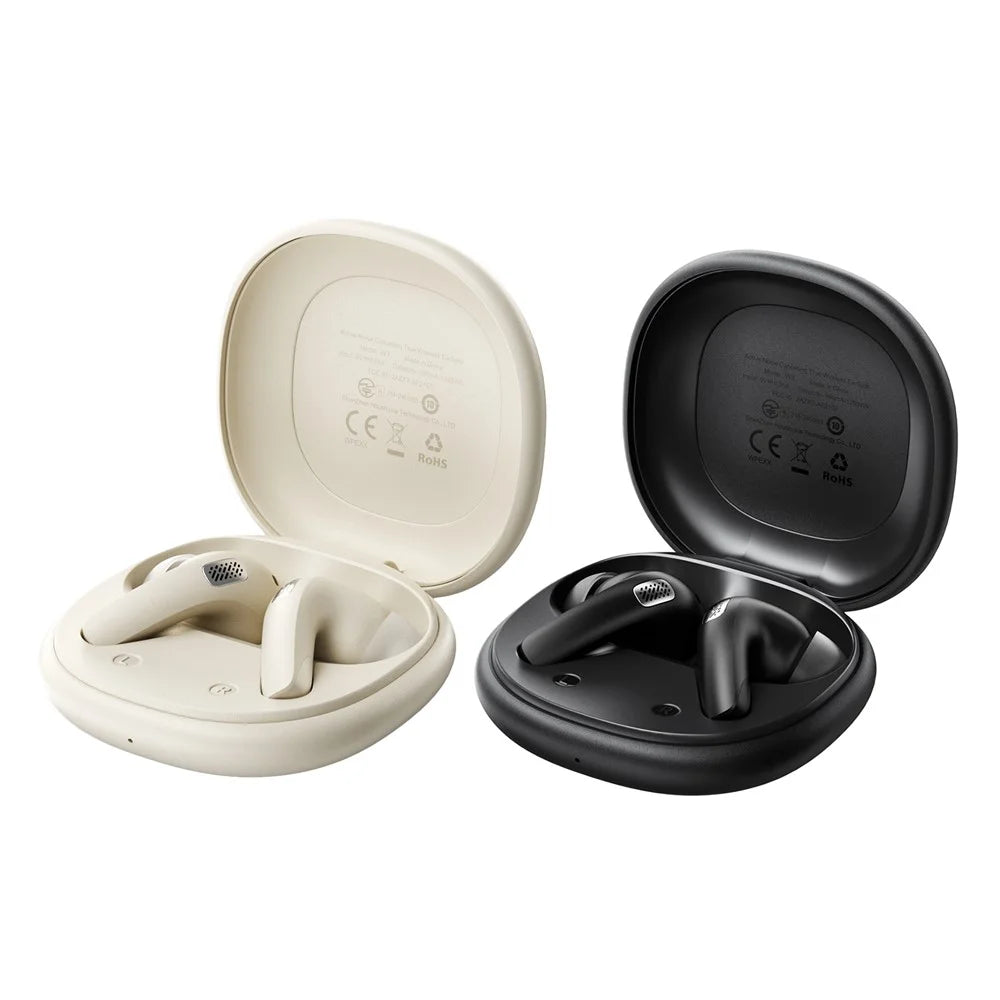 ACEFAST W3 TWS Bluetooth-Compatible Earbuds Active Noise Cancelling Wireless In-Ear Headset - Khaki - 5