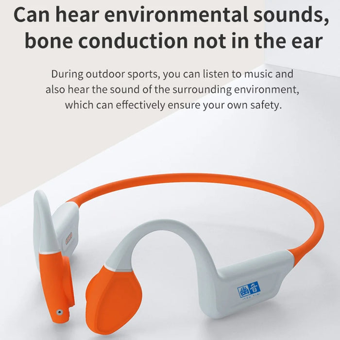 YOUYIN WY998-Plus Built In 32G Memory IPX8 Waterproof Bone Conduction Sports Headphones for Swimming - 3
