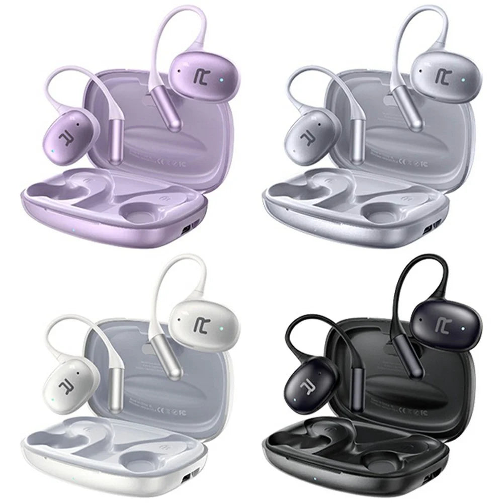 REMAX Openbuds P20 True Wireless Stereo Earbuds For Music Calls ANC Bluetooth-Compatible Earphones - Purple - 3