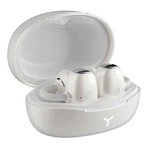HILEO Hi85 Ear-Clip Wireless Headphones Bluetooth-Compatible Stereo Earbuds Button  /  Touch Operation ENC Earphones - White - 1