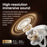 HILEO Hi85 Ear-Clip Wireless Headphones Bluetooth-Compatible Stereo Earbuds Button  /  Touch Operation ENC Earphones - White - 6