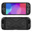 SW2D03 For Nintendo Switch 2 Game Console Anti Scratch Case TPU + PC Split Protective Cover - Black - 1