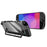 SW2D05 For Nintendo Switch 2 Game Console Case Diamond Texture Transparent TPU + PC Split Protective Cover - 1