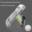 SW2D05 For Nintendo Switch 2 Game Console Case Diamond Texture Transparent TPU + PC Split Protective Cover - 2