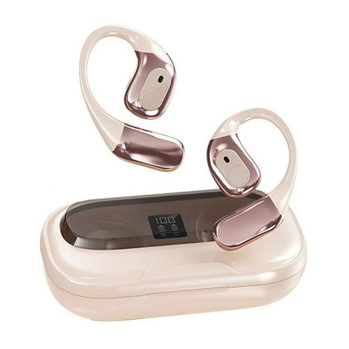 T23 Bluetooth-Compatible Headset Noise Cancelling Multi Language Translation Calling Music Wireless Earphones - Nude - 1
