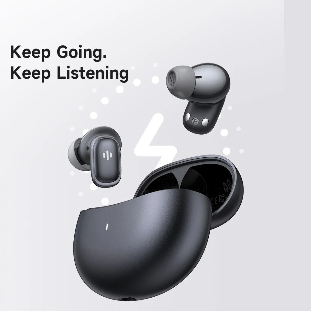MCDODO HP-822 AI Translator Earbuds ANC + ENC Noise Reduction Bluetooth-Compatible Wireless Headphones - Black - 2