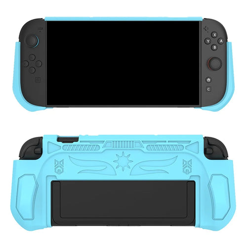 For Nintendo Switch 2 TPU Protective Case Full Coverage Game Console Shockproof Cover - Blue - 1