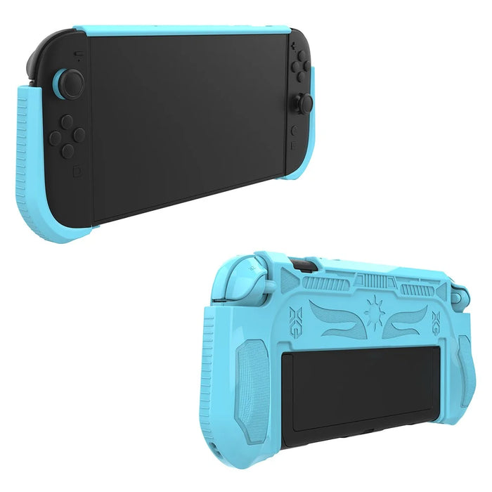 For Nintendo Switch 2 TPU Protective Case Full Coverage Game Console Shockproof Cover - Blue - 4