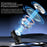 Q9 Wireless Mini Single Earbud Noise Cancelling Invisible In-Ear Headphone for Sleep - Blue - 4