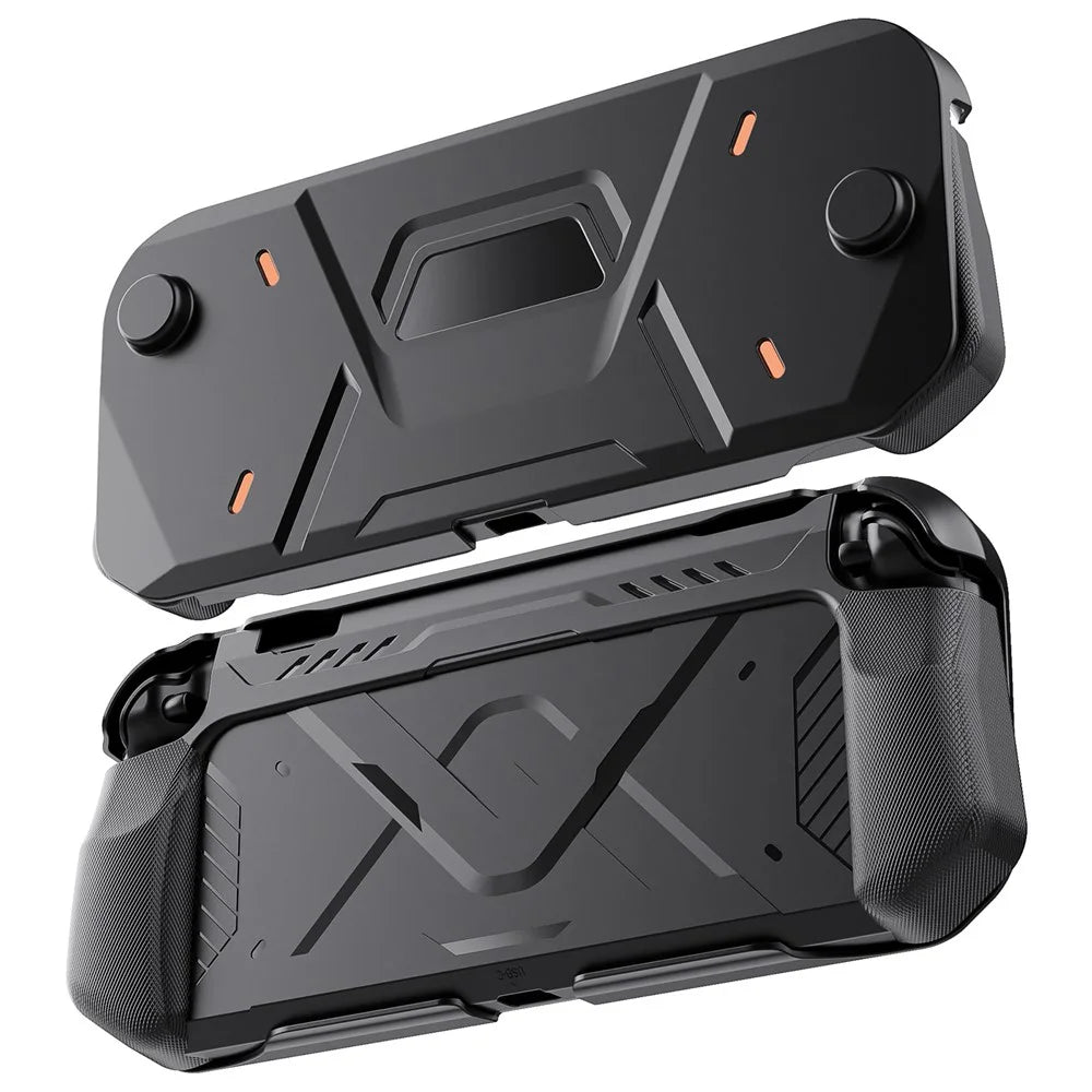 For Nintendo Switch 2 Protective Case Anti Drop TPU + PC Shell Cover - Black - 1