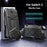 For Nintendo Switch 2 Protective Case Anti Drop TPU + PC Shell Cover - Black - 2