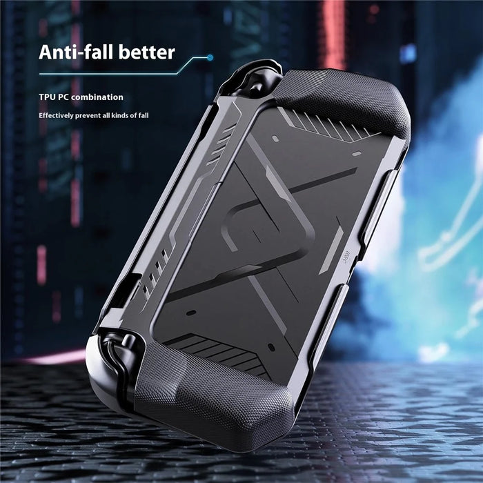 For Nintendo Switch 2 Protective Case Anti Drop TPU + PC Shell Cover - Black - 3